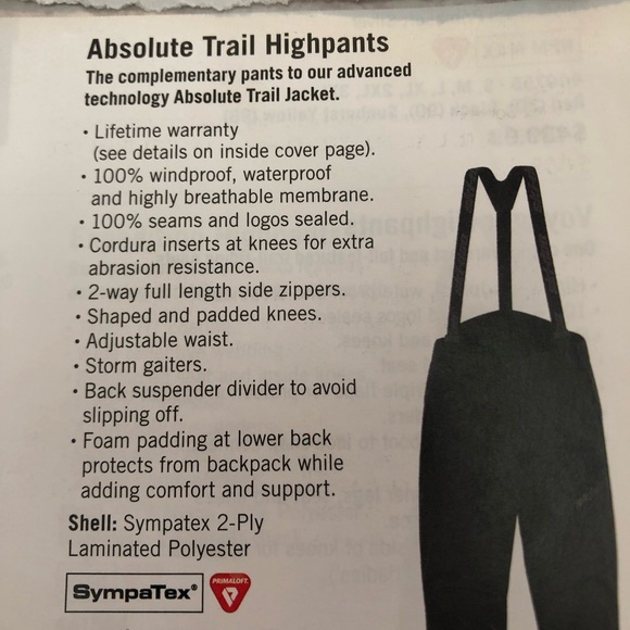 BRP Absolute snowmobile pants - Picture 3 of 3